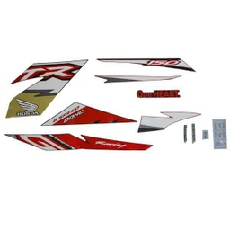 [871X0K56ND0ZBR] Sticker Body Kanan (Stripe Set R) Red – Supra GTR 150 K56
