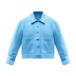 [AHJK0301031] Baju Outer Women Pastel Blue (XL)