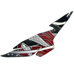 [86645K64NG0ZA] Stripe B Right Mid Cowl Type 1 Honda CBR 250RR K64J