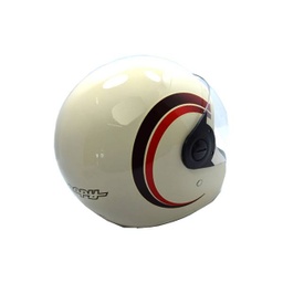 [86100H05DA0] Helm Scoopy Assy Retro Cream