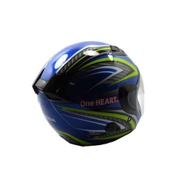 [88200AHAD1VBML] Helm Pro D1 DV Blue (L)