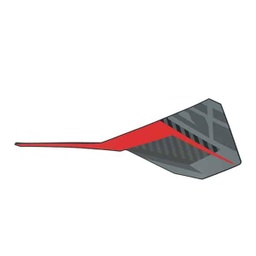 [86642K2VN30ZB] Sticker Body Kanan Depan Type 1 Honda Vario 125 eSP K2V