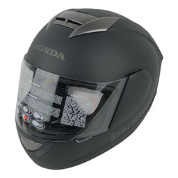 [87100FFBMNL] Honda Black Mono Helmt (L)