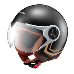 [87100FSBLKXL] Honda Fashion Helmet Hitam (XL)