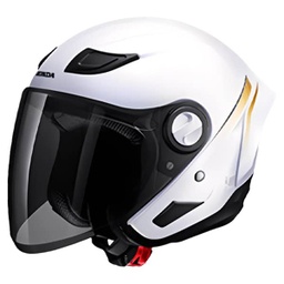 [87100PRLWHTXL] Elegant Helmet Pearl White (XL)