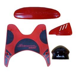[08000K16RED] Paket Aksesoris Resmi Honda Scoopy FI – Red