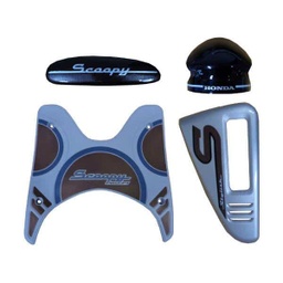 [08000K16RBRW] Paket Aksesoris Resmi Honda Scoopy eSP – Brown