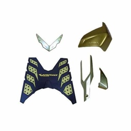 [0800AK59GLD] Paket Aksesoris Resmi Honda Vario 125 &amp; 150 eSP – Gold – 4 Item