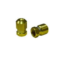 [42700K45GGLD] Bikers Tire Valve Cap (Tutup Pentil) Gold