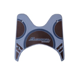 [64300K16RBRW] Rubber Stepfloor Scoopy Brown