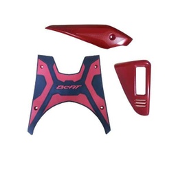 [08000K25GRED] Paket Aksesoris Resmi Honda BeAT eSP – Red